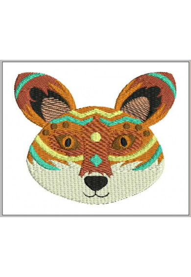 Pet032 - Ethnic Fox Face